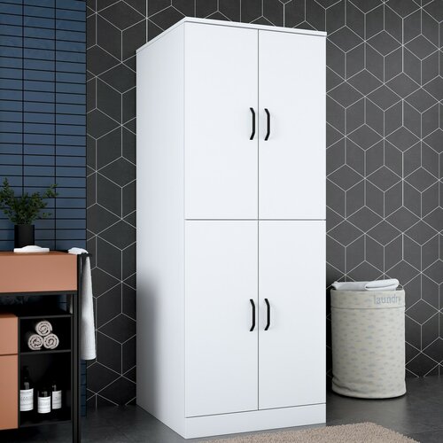 Waschmaschinenschrank Fera White