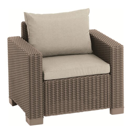 Set de scaune de grădină Keter California 83 x 68 x 72 cm, 2 bucăți, cappuccino