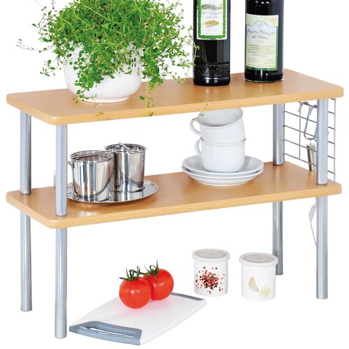 Kesper 27822 Полиця для кухні, коричнева, 38 x 55 x 20 см