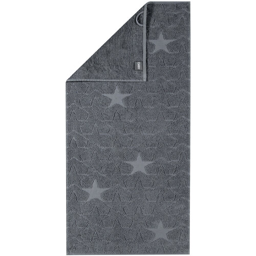 Cawö Frottier osuška Star šedá, 70 x 140 cm
