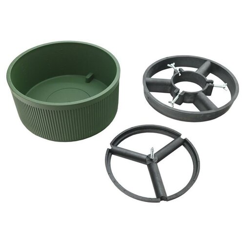 Suport pentru brad de Crăciun 5 l, verde