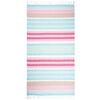 Home Elements Osuška Fouta s třásněmi Stripes pink, 90 x 170 cm