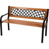 Gartenbank Paris, 118 x 75 x 50 cmbraun  ,