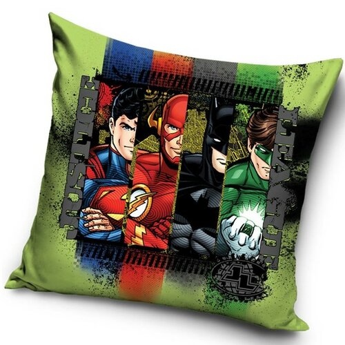 Vankúšik Justice League Komiks, 40 x 40 cm