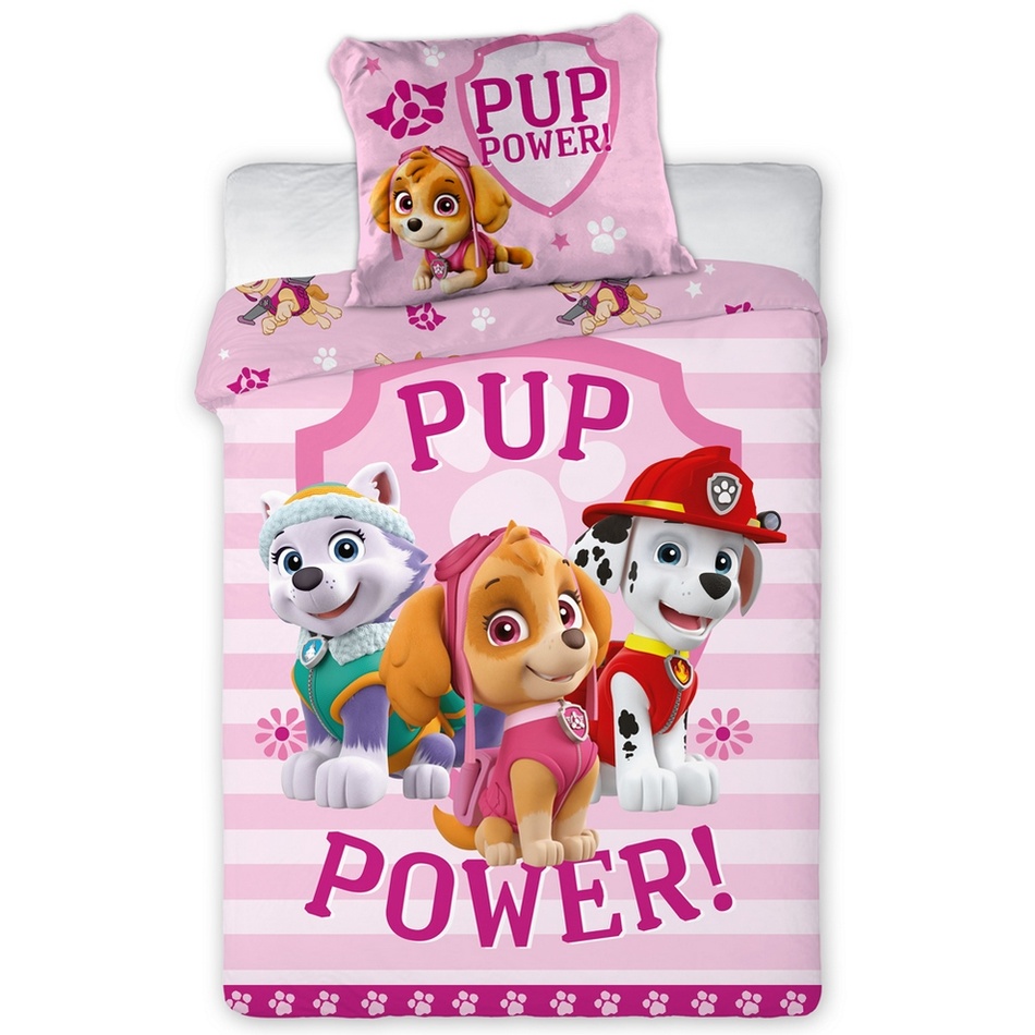 Obrázok Obliečky do postieľky Tlapková patrola - PAW Patrol 06 100x135 40x60 cm 100% Bavlna Faro