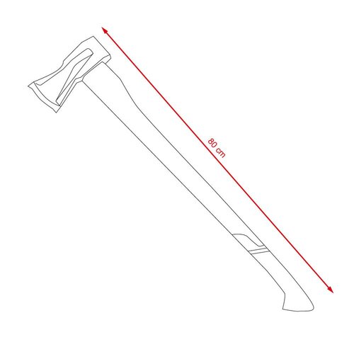 Topor pentru lemne Avenberg Alaska 80 cm