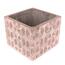 Betonski lonec za cvetje Geometric rings, 14 x 11x 14 cm