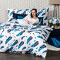 Lenjerie de pat 2 pers. 4Home Feathers din bumbac, 220 x 200 cm, 2 buc. 70 x 90 cm