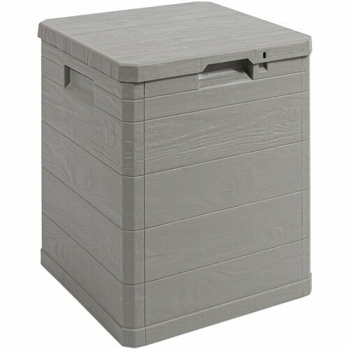Aufbewahrungsbox für Polster Woody Grau, 90 l