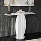 Beistelltisch Ellittica White