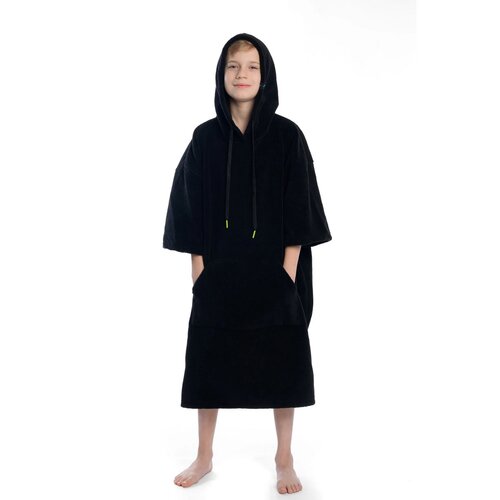 Poncho Towee Surf MONO negru, 60 x 90 cm