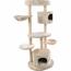 Flamingo Kratzbaum für Katzen INGA, beige, 103 x 50 x 142 cm