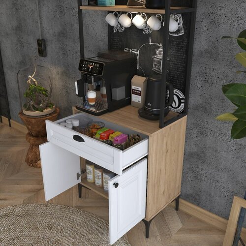 Szafa Jehy Walnut and White