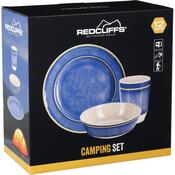Redcliffs 12-delni set posode iz melamina, modra