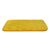 Covoraș din spumă cu memorie Domarex Honeycomb, galben, 38 x 58 cm