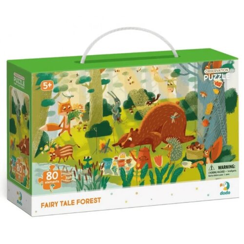 Dodo Picture Search Puzzle Fairytale Forest, 80piese