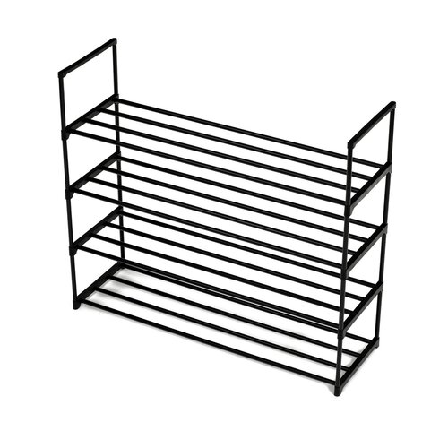 Półka na buty GD-406 BK, metal, czarny