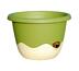Plastia Selbstbewässerungstopf Mareta grün + beige, Durchmesser 25 cm