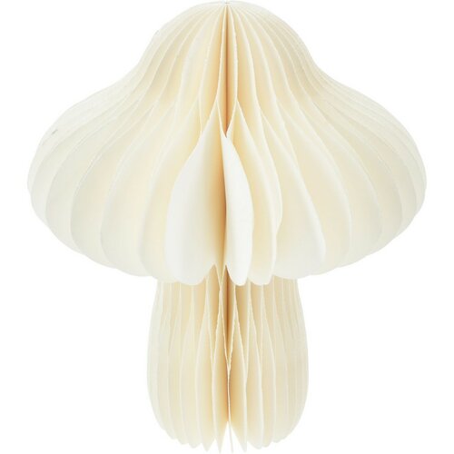 Papirna dekoracija Goba bela, 18 x 25 cm