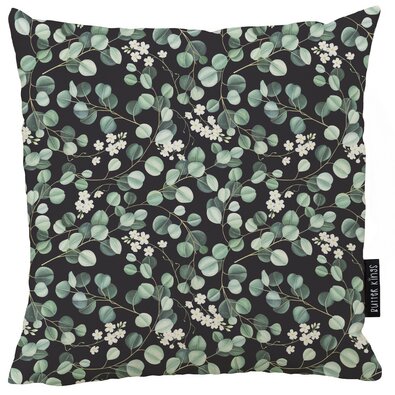 Pernă Butter Kings Leaves and flowers, 50 x 50 cm