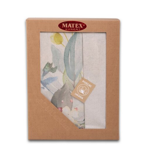 Lenjerie de pat din amestec de bumbac și inKytice, 160 x 200 cm, 2 bucăți 70 x 80 cm