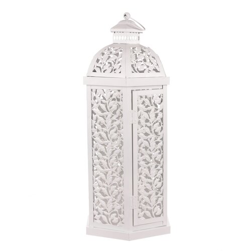 Set felinare din metal Romantic, 2 buc.