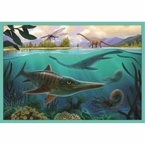 Trefl Puzzle Dinozaury, 10w1