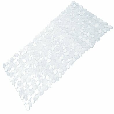 GEDY TAVA40100 Килимок для ванни річковий, 35 x 70см, прозорий