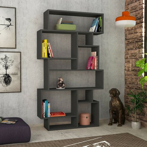 Bücherregal Karmato Anthracite