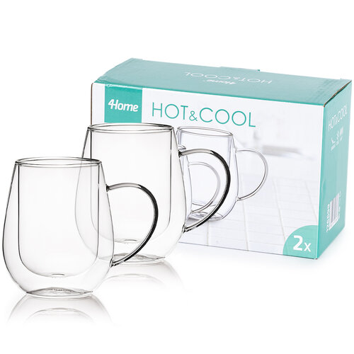 4Home Hot&Cool Relax thermo pohár 300 ml,2 db