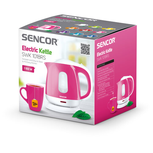 Sencor SWK 1018RS elektromos vízforraló, rózsaszín