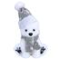 Пластикова декорація Polar bear сірий, 10 x 7,5 x 17 см
