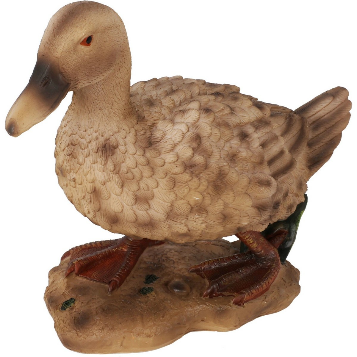 Dekoracja ogrodowa Kaczka, 21 x 11,5 x 26,5 cm,polyresin