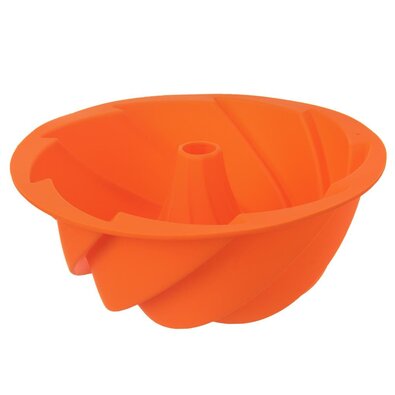 Orion Forma silikonska BÁBOVKA FLOWER, oranžna