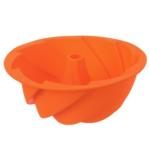 Orion Форма силікон КРУГЛИЙ КЕКС FLOWER, оранжевий