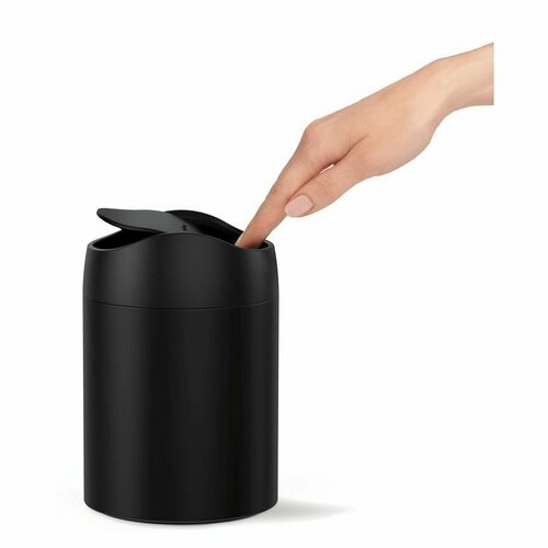 Simplehuman Pisalni koš za odpadke MINI 1,5 l ,črn