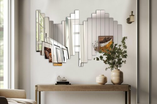 Дзеркало Rectangular Stripe 5 x 40 см, 20 шт.