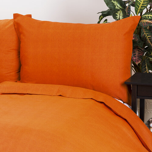Bavlněné obliečky Guru UNI oranžová, 140 x 200 cm, 70 x 90 cm