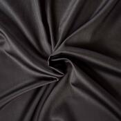 Kvalitex Cearșaf din satin cu elastic negru, 100 x200 cm