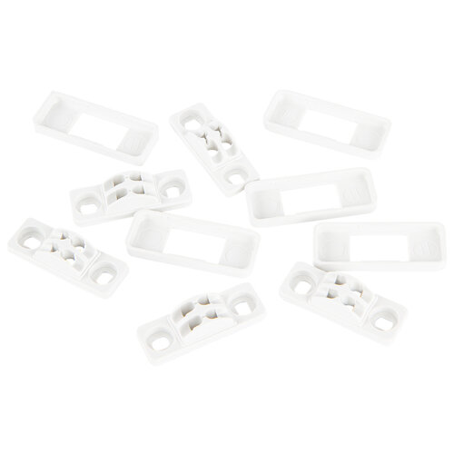 Veriga za verigo Mini bela, 5 kos