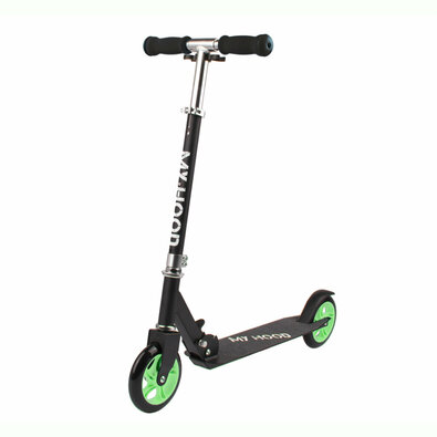 My Hood 505164 scuter pliabil 145, negru-verde