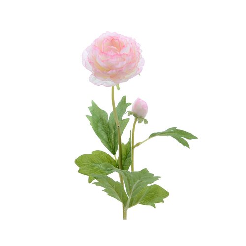Umelý ranunculus ružová, 57 cm