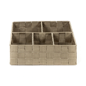 Compactor Organizér na bielizeň a doplnky TEX 32 x 25 x 8 cm, taupe