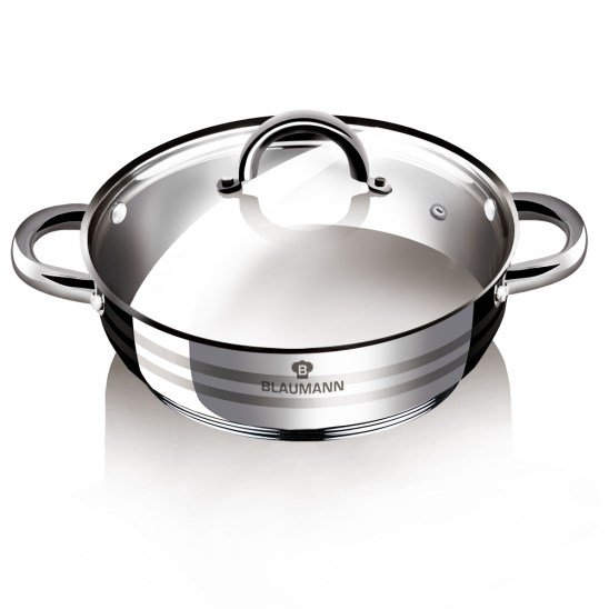 Blaumann Pekáč s pokrievkou nerez Gourmet Line 32 cm