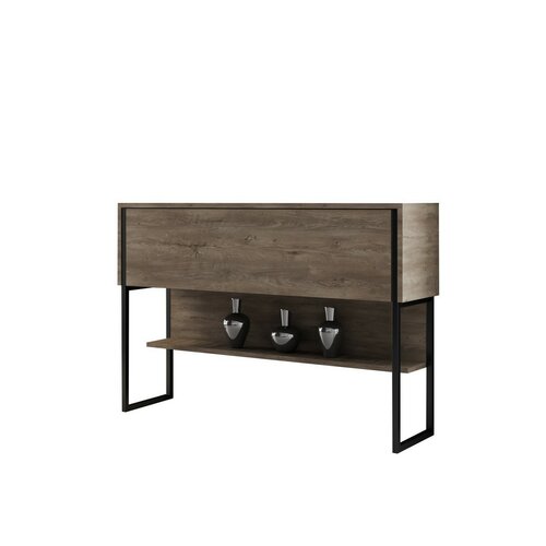 Komoda Luxe Walnut and Black