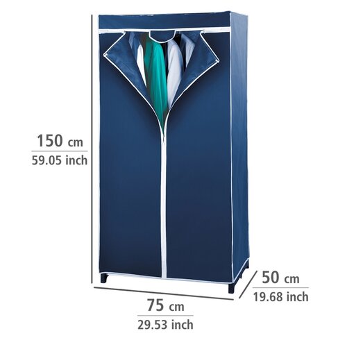 Wenko Dulap pliabil din material textil reciclat Air, 150 x 50 x 75 cm