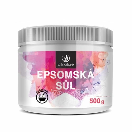 Obrázok Allnature Epsomská sůl 500 g