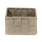 Compactor Úložný organizér do zásuvky S TEX, 12 x 12 x 7 cm, taupe