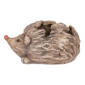 Obal na kvety Ježko. 19 x 10 x 13 cm, polyresin
