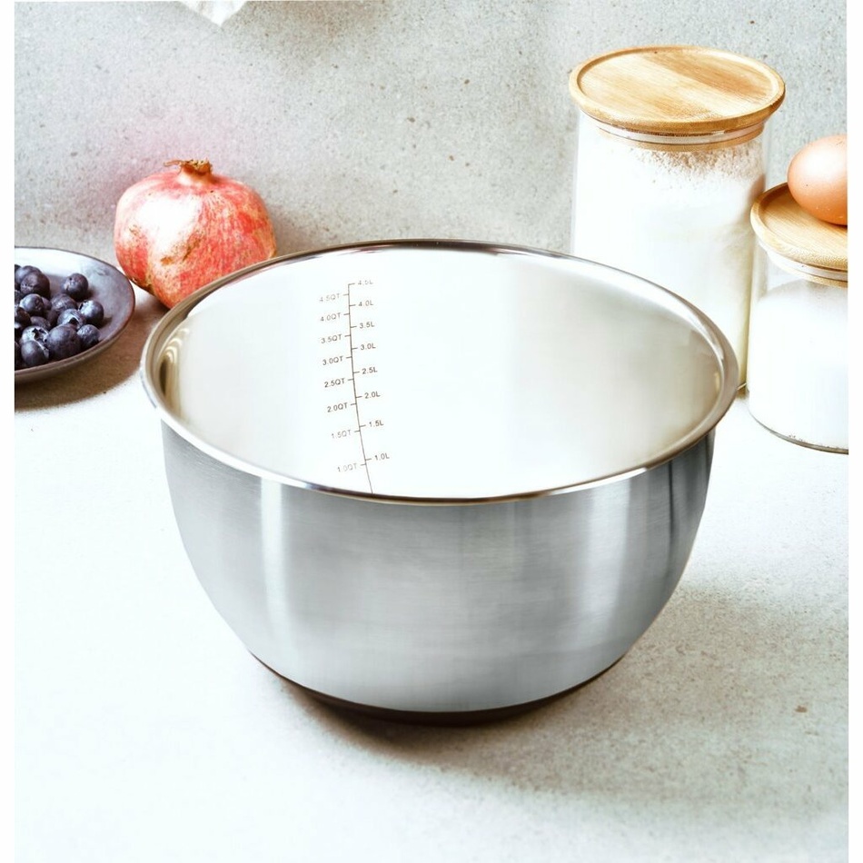 Kesper 90891 Keverőtál, rozsdamentes acél, átmérő 24 cm. termék 2. képe